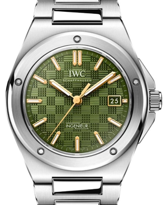 IWC Ingenieur Automatic 40mm Green Dial IW328908 - BRAND NEW