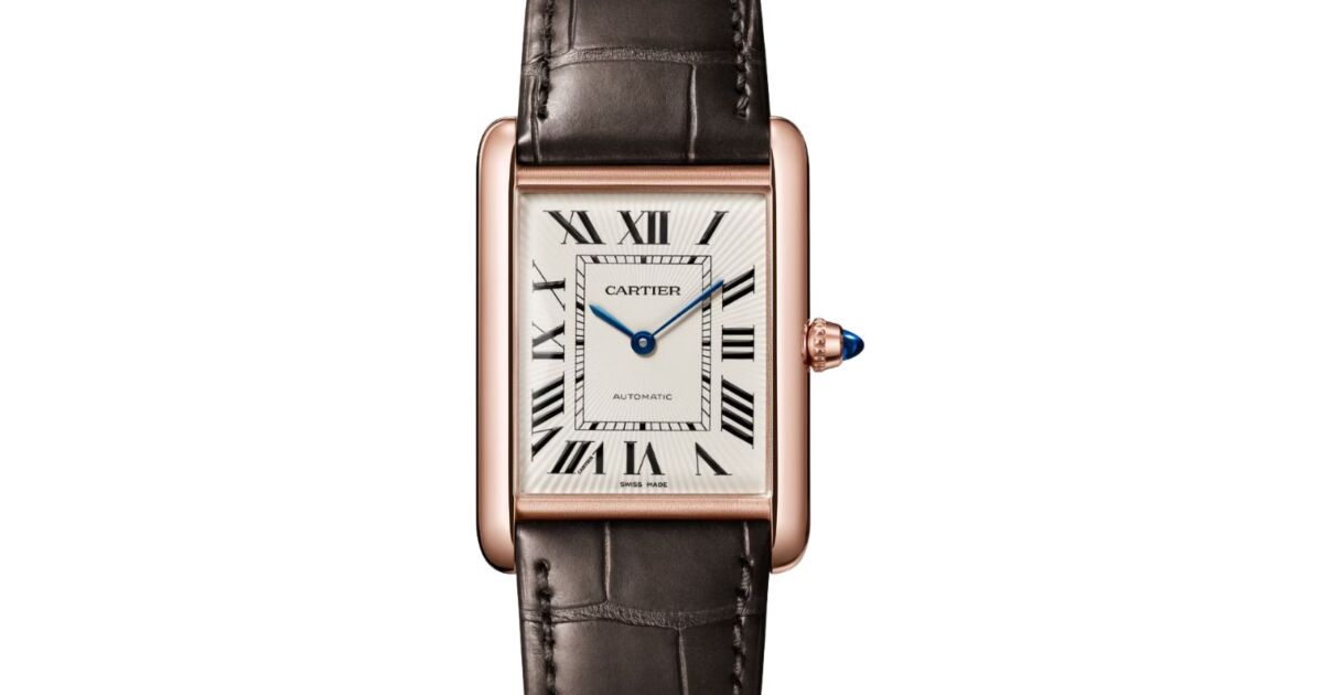 Cartier Tank Louis Large 38.1mm x 27.8mm Rose Gold Silver Dial WGTA0346 - BRAND NEW