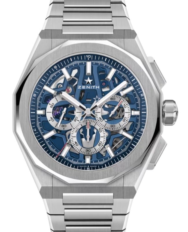 Zenith Defy Skyline Chronograph Skeleton Steel Blue Dial 03.9500.3600/79.I001 - BRAND NEW