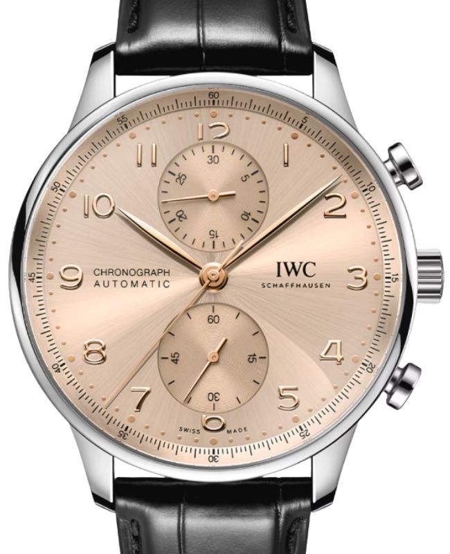 IWC Portugieser Chronograph 41mm Horizon Dune Dial IW371624 - BRAND NEW