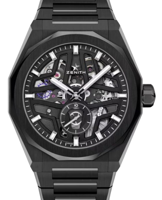 Zenith Defy Skyline Skeleton Ceramic Black Dial 49.9300.3620/78.I001 - BRAND NEW