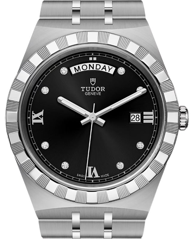 Tudor Royal Steel 41mm Black Diamond Dial M28600-0004 - BRAND NEW