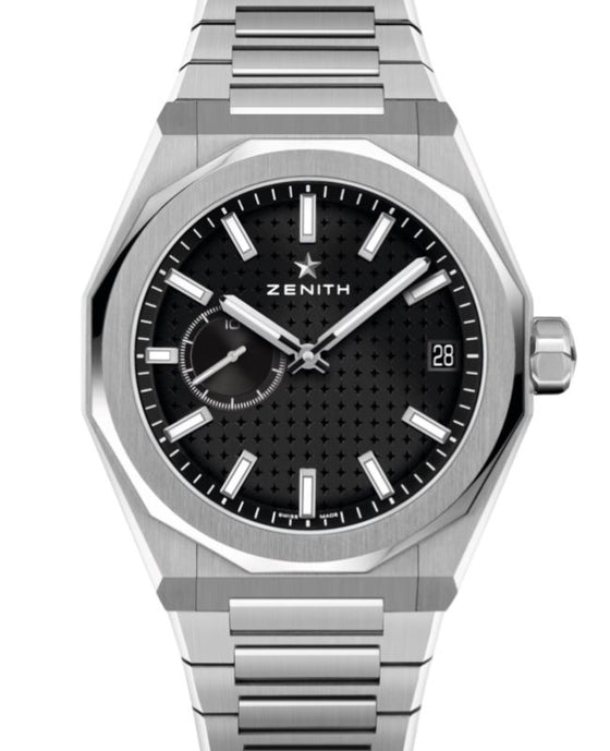 Zenith Defy Skyline Steel 41 Black-Toned Matte-Patterned Dial 03.9300.3620/21.I001 - BRAND NEW