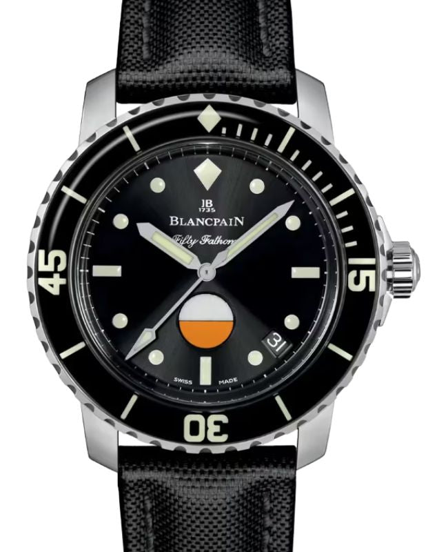 Blancpain Fifty Fathoms Automatique Limited Edition Steel 40.3mm Black Dial 5008 1130 B52A