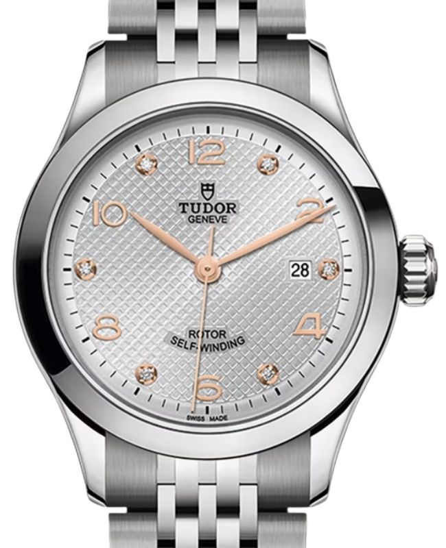 Tudor 1926 Steel 28mm Silver Diamond Dial M91350-0003 - BRAND NEW