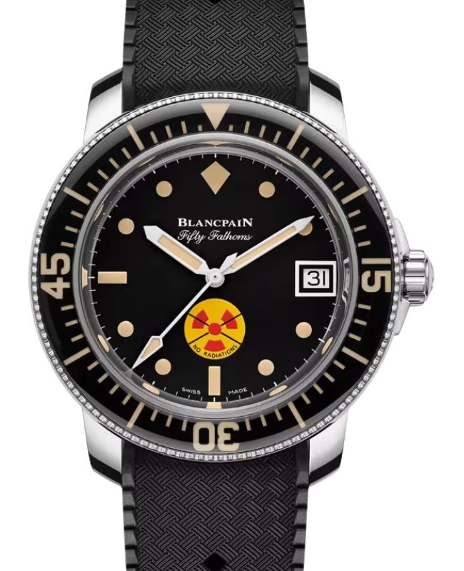 Blancpain Fifty Fathoms No Rad Limited Edition Steel 40.3mm Black Dial 5008D 1130 B64A - BRAND NEW
