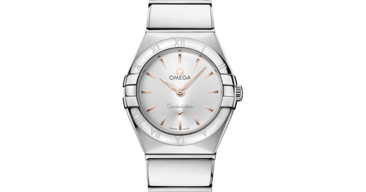Omega Constellation Quartz 25mm Steel Silver Dial 131.10.25.60.02.002