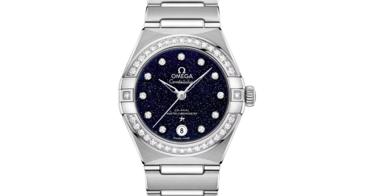 Omega Constellation Co-Axial Master Chronometer 29mm Steel Blue Diamond Dial 131.15.29.20.53.001