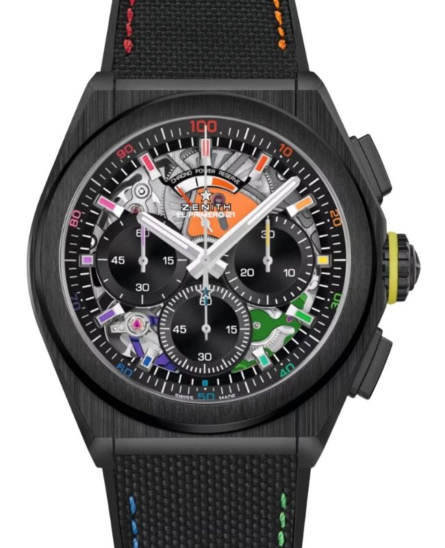 Zenith Defy 21 Chroma II Ceramic Black Dial 49.9013.9004/21.R952 - BRAND NEW