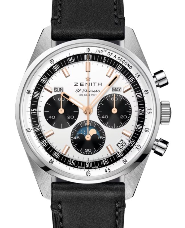 Zenith Chronomaster Original Triple Calendar Steel 38mm Silver Dial 03.3400.3610/38.C911 - BRAND NEW