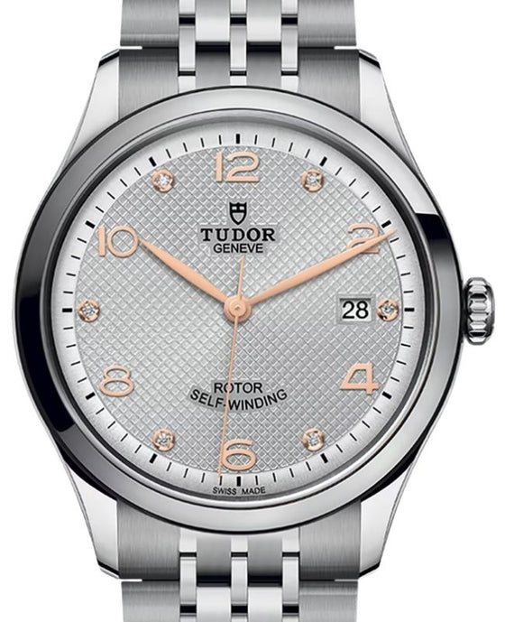 Tudor 1926 Steel 39mm Silver Diamond Dial M91550-0003 - BRAND NEW