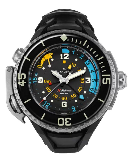 Blancpain Fifty Fathoms X Fathoms Titanium 55.6mm Black Dial 5018 1230 64A - BRAND NEW