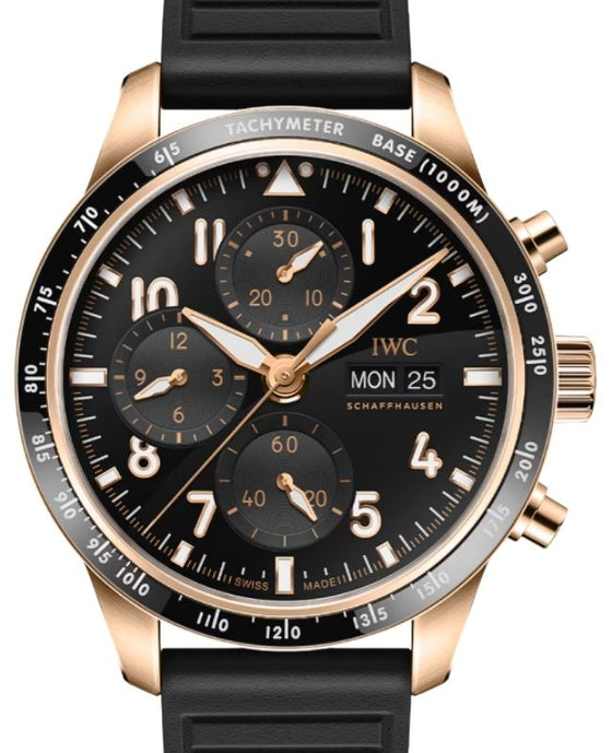 IWC Pilot’s Watch Performance Chronograph 18-Carat 5N gold 41mm Black Dial IW388309 - BRAND NEW