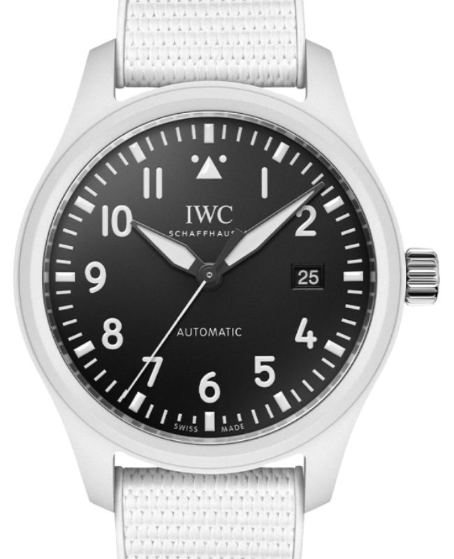 IWC Pilot's Watch Automatic TOP GUN Lake Tahoe Ceramic 41mm Black Dial IW328104 - BRAND NEW