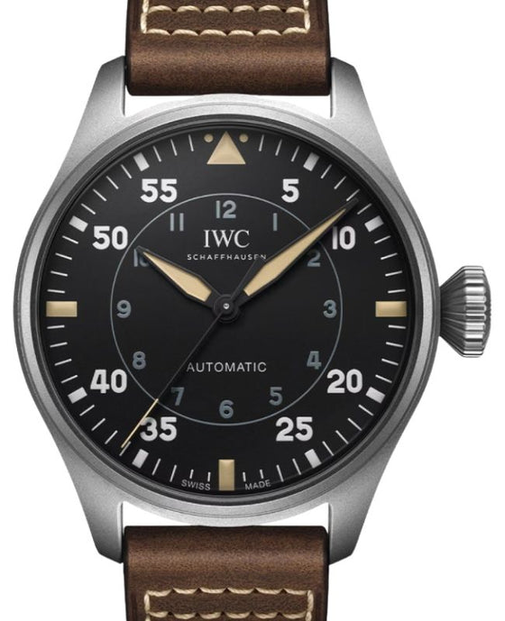 IWC Big Pilot’s Watch Spitfire Titanium 43mm Black Dial IW329701 - BRAND NEW