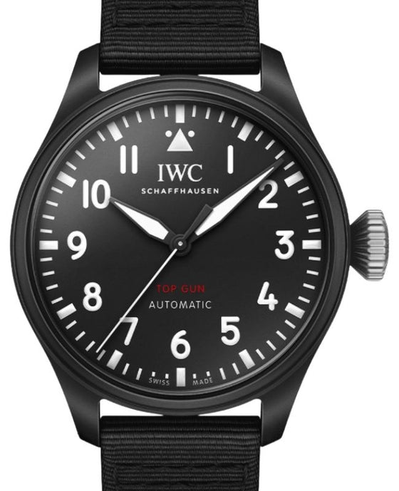 IWC Big Pilot’s Watch TOP GUN Ceramic 43.8mm Black Dial IW329801 - BRAND NEW