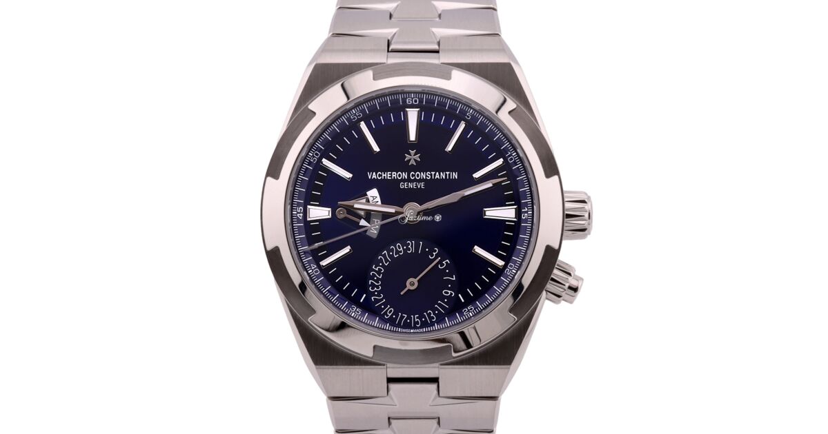 Vacheron Constantin Overseas Dual Time 41mm Steel Blue Dial 7920V/210A-B334 - BRAND NEW