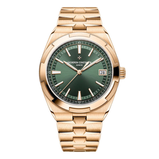 Vacheron Constantin Overseas Self-Winding Pink Rose Gold 41mm Green Dial 4520V/210R-B967