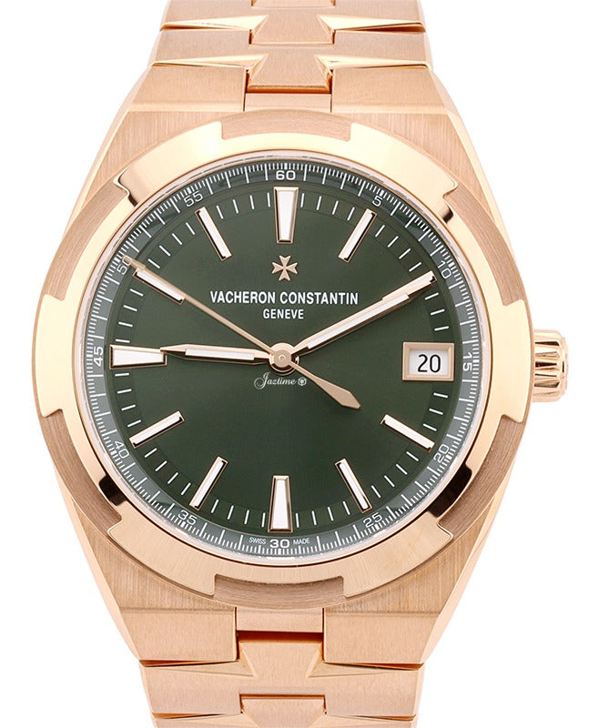 Vacheron Constantin Overseas Self-Winding Pink Rose Gold 41mm Green Dial 4520V/210R-B967