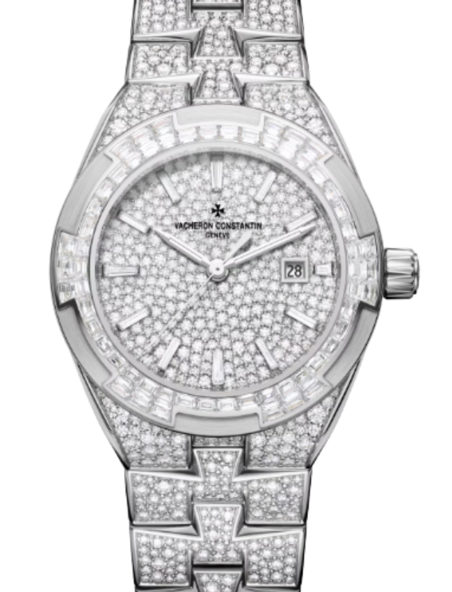 Vacheron Constantin Overseas Self-Winding High Jewellery White Gold 4617V/215G-H039