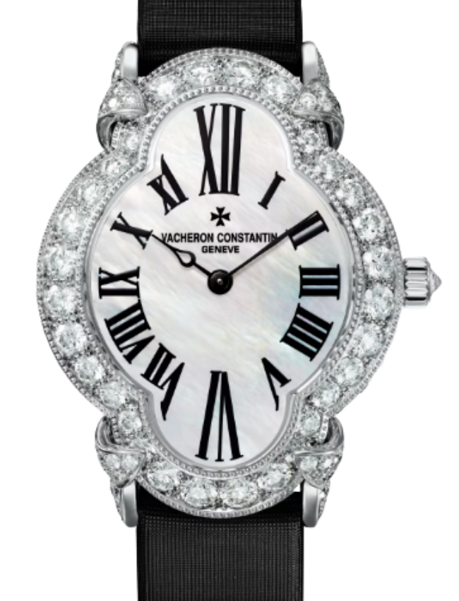 Vacheron Constantin Heures Creatives Heure Romantique White Gold Mother of Pearl Dial 1005J/000G-H168