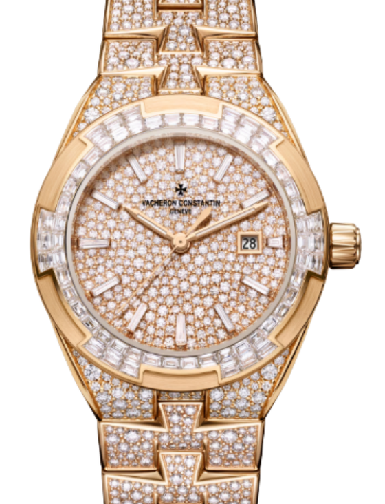 Vacheron Constantin Overseas Self-Winding High Jewellery Pink Gold 4617V/215R-H040