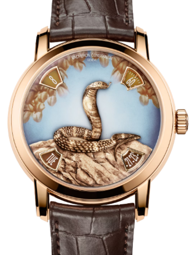 Vacheron Constantin Metiers d'Art The Legend of the Chinese Zodiac - Year of the Snake 40mm Pink Gold 86073/000R-H034