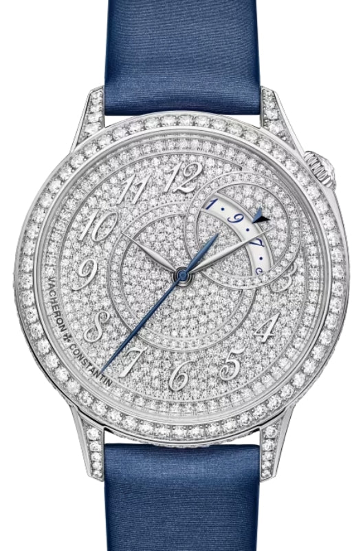Vacheron Constantin Egerie Self-Winding 35mm White Gold Diamond Paved Dial 4606F/000G-B649 - BRAND NEW