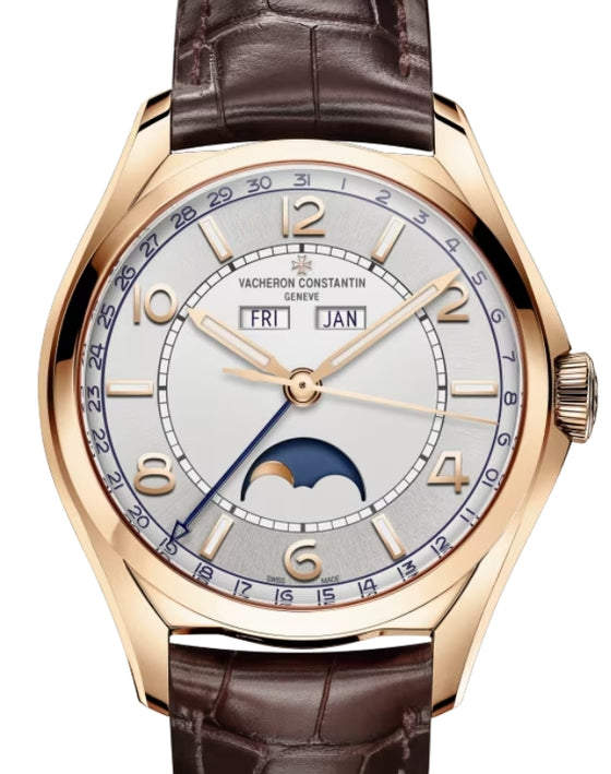 Vacheron Constantin Fiftysix Complete Calendar 40mm Pink Rose Gold Silver Dial 4000E/000R-B438 - BRAND NEW