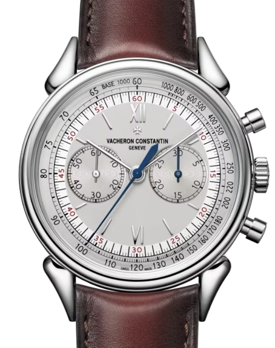 Vacheron Constantin Historiques Cornes De Vache 1955 Steel 38.5mm Silver Dial 5000H/000A-B582 - BRAND NEW
