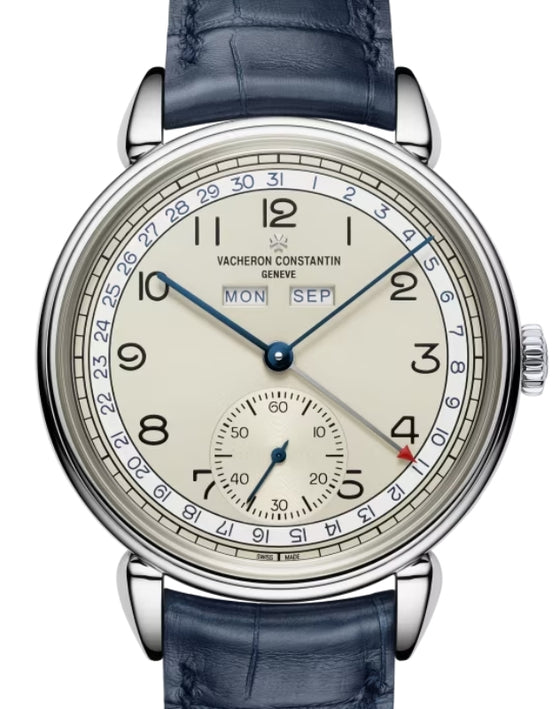 Vacheron Constantin Historiques Triple Calendrier 1942 Steel 40mm Ivory Dial 3110V/000A-B426