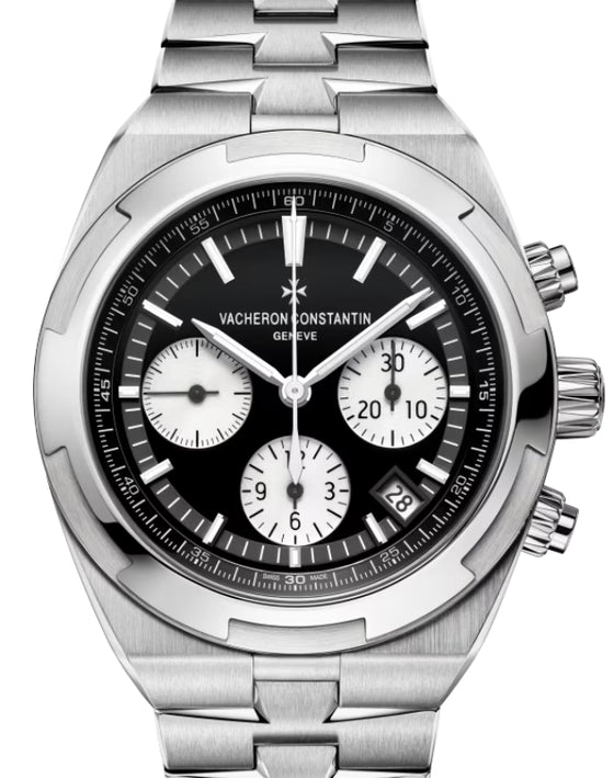 Vacheron Constantin Overseas Chronograph Steel Black Dial 5500V/110A-B481 - BRAND NEW