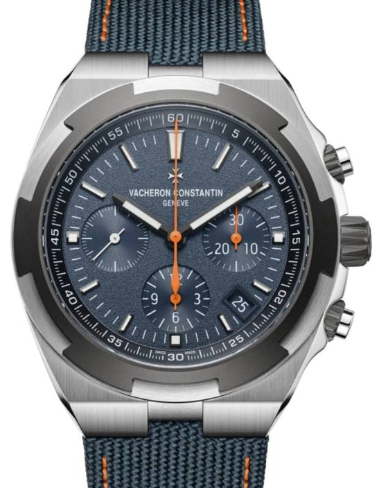 Vacheron Constantin Overseas Chronograph "Everest" Titanium/Stainless Steel Blue Dial 42.5mm 5510V/000T-B923 - BRAND NEW
