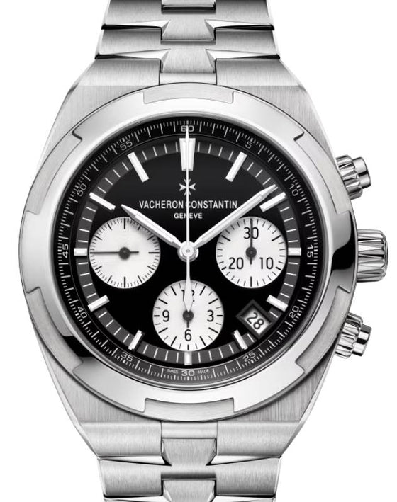 Vacheron Constantin Overseas Chronograph Steel 42.5mm Black Dial 5520V/210A-B481 - BRAND NEW