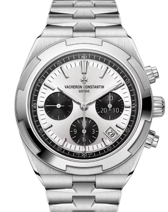 Vacheron Constantin Overseas Chronograph Steel Silver Dial 5520V/210A-B686 - BRAND NEW