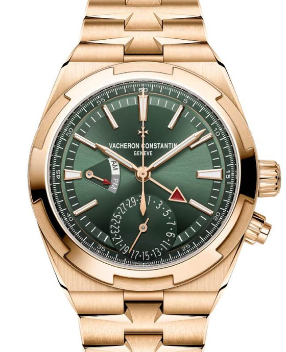 Vacheron Constantin Overseas Dual Time Pink Rose Gold 41mm Green Dial 7920V/210R-B965