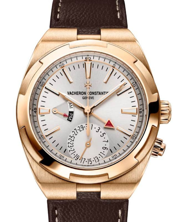 Vacheron Constantin Overseas Dual Time Pink Rose Gold Silver Dial 7920V/000R-B336 - BRAND NEW