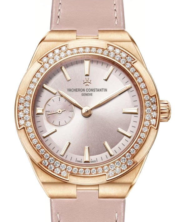 Vacheron Constantin Overseas Self-Winding 37mm Pink Rose Gold Diamond Bezel 2305V/000R-B077 - BRAND NEW
