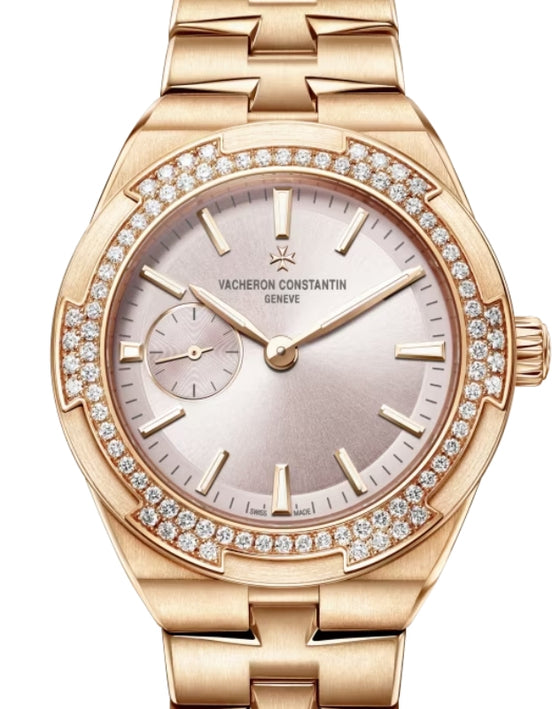 Vacheron Constantin Overseas Self-Winding Pink Rose Gold Diamond Bezel 2305V/100R-B077 - BRAND NEW