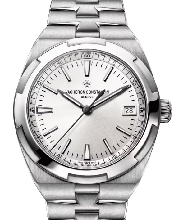 Vacheron Constantin Overseas Self-Winding Steel Silver Dial 4500V/110A-B126 - BRAND NEW