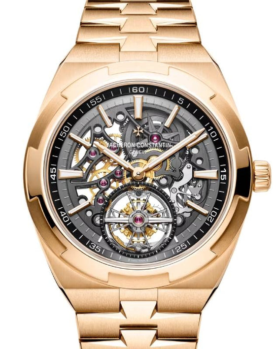 Vacheron Constantin Overseas Tourbillon Skeleton Pink Rose Gold 6000V/210R-B934 - BRAND NEW