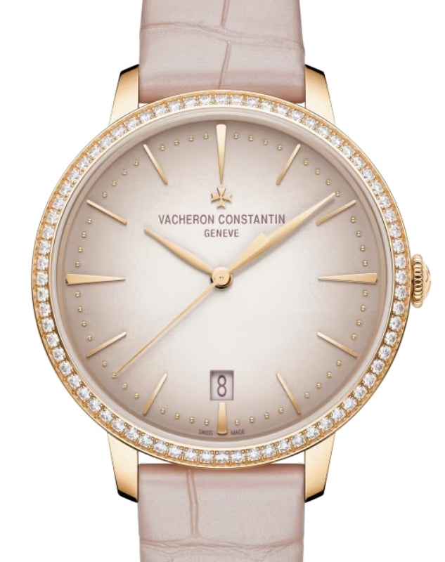 Vacheron Constantin Patrimony Self-Winding 36.5mm Pink Rose Gold/Diamonds 4115U/000R-B907 - BRAND NEW
