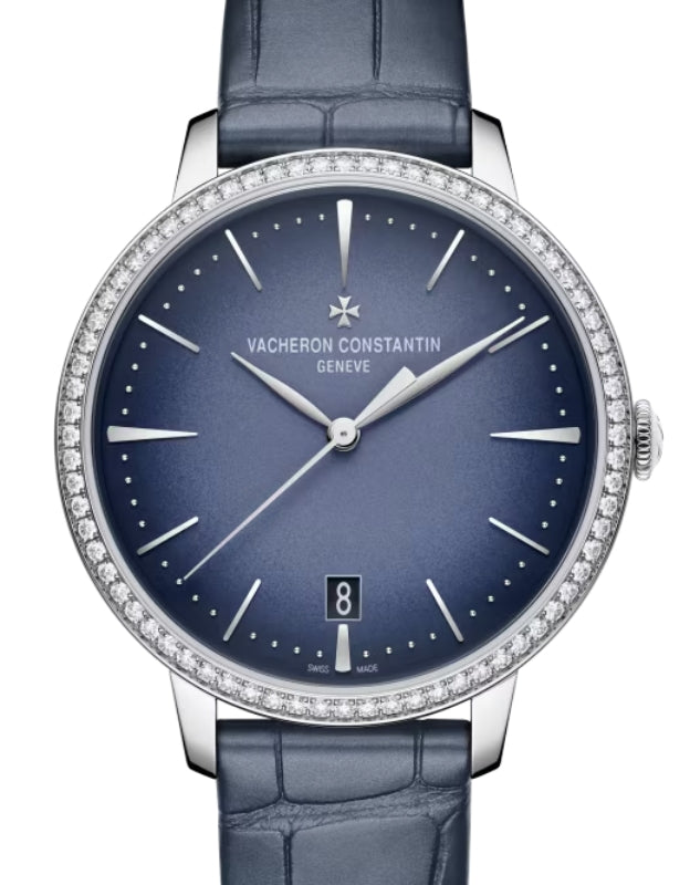 Vacheron Constantin Patrimony Self-Winding 36.5mm White Gold/Diamonds 4115U/000G-B908 - BRAND NEW