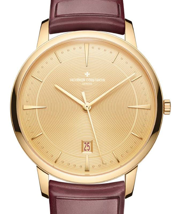 Vacheron Constantin Patrimony Selfwinding 40mm Yellow Gold Circular Pattern Dial 85180/000J-H069 - BRAND NEW