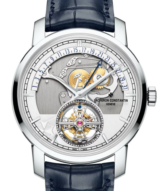 Vacheron Constantin Traditionnelle Retrograde Date Openface Platinum 6010T/000P-H055 - BRAND NEW