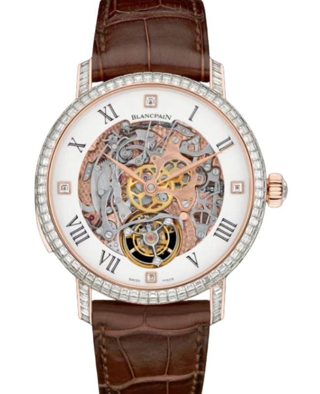 Blancpain Villeret Carrousel Répétition Minutes Red Gold 45.7mm Ivory Dial 0233 6232A 55B - BRAND NEW