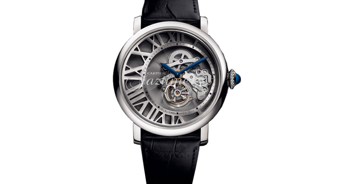 CARTIER W1556214 ROTONDE DE CARTIER 46MM 18K WHITE GOLD BRAND NEW