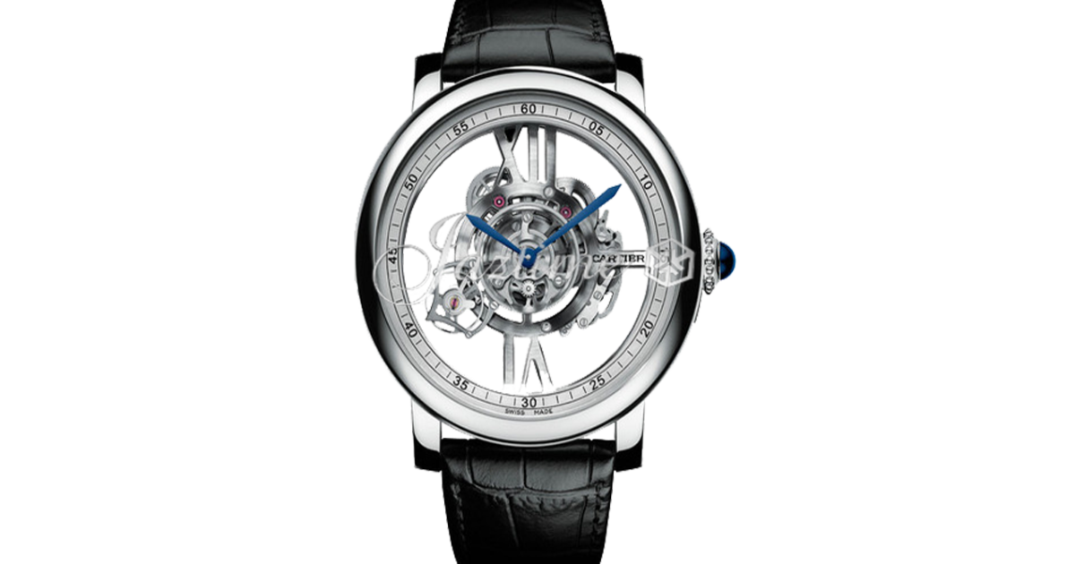 CARTIER W1556250 ROTONDE DE CARTIER 47MM 18K WHITE GOLD BRAND NEW