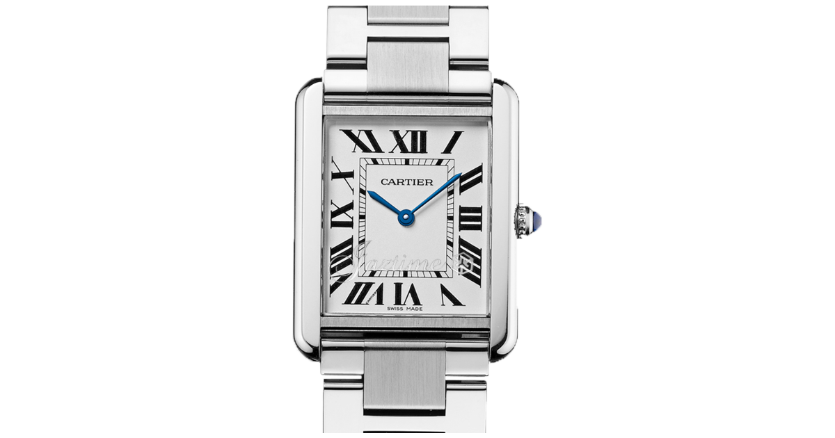 CARTIER W5200014 TANK SOLO STAINLESS STEEL BRAND NEW