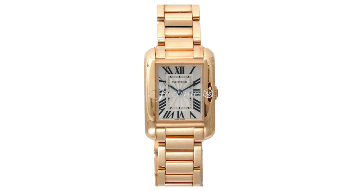 CARTIER W5310013 TANK ANGLAISE 18K PINK GOLD BRAND NEW